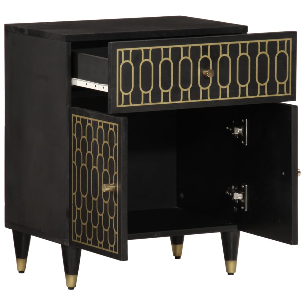 Nattbord 50x33x60 cm heltre mango