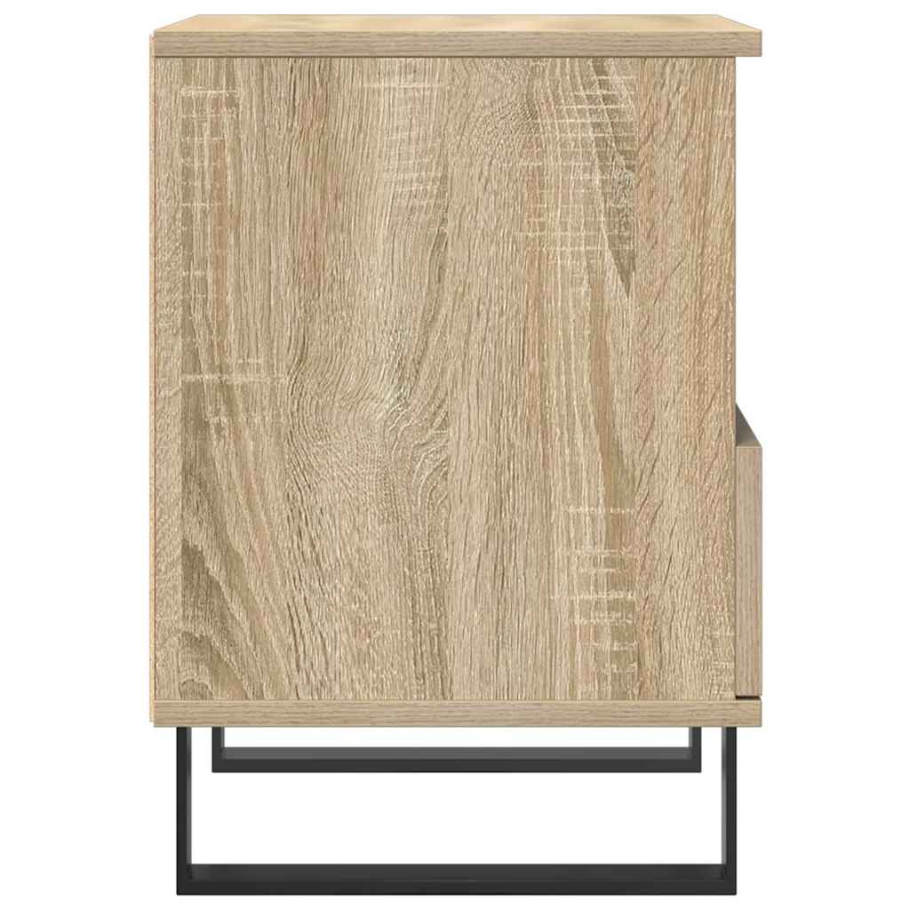 Nattbord 2 stk sonoma eik 40x35x50 cm konstruert tre