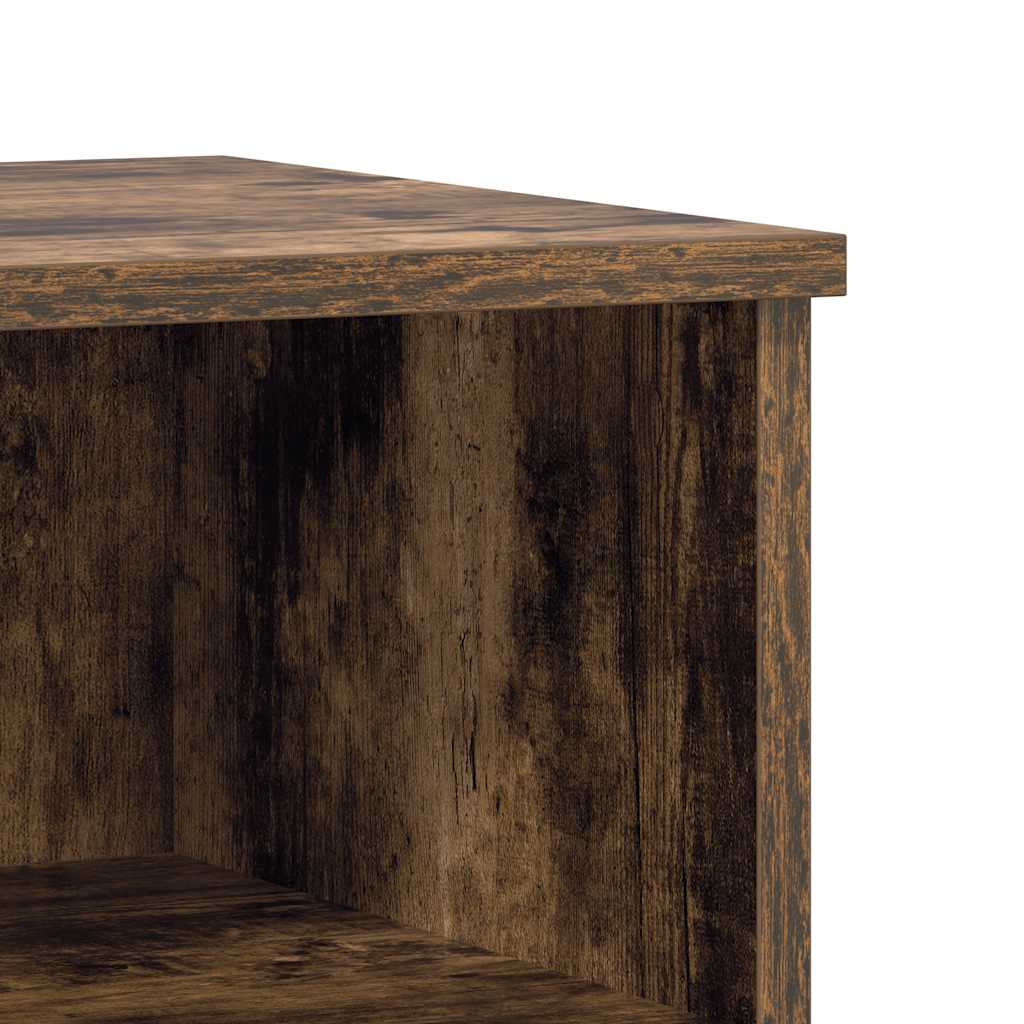 Nattbord 2 stk røkt eik 40x35x50 cm konstruert tre