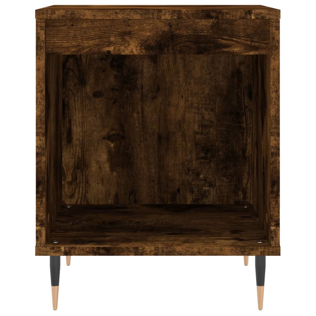 Nattbord røkt eik 40x35x50 cm konstruert tre