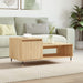 Salongbord sonoma eik 100x50x45 cm konstruert tre