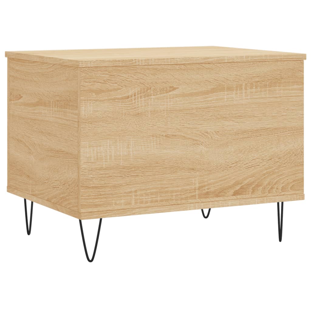 Salongbord sonoma eik 60x44,5x45 cm konstruert tre
