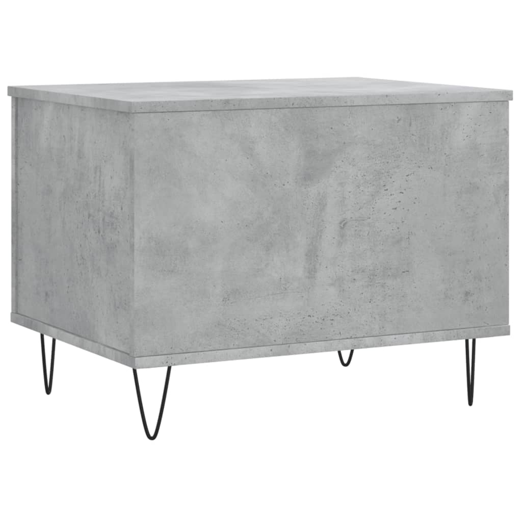 Salongbord betonggrå 60x44,5x45 cm konstruert tre