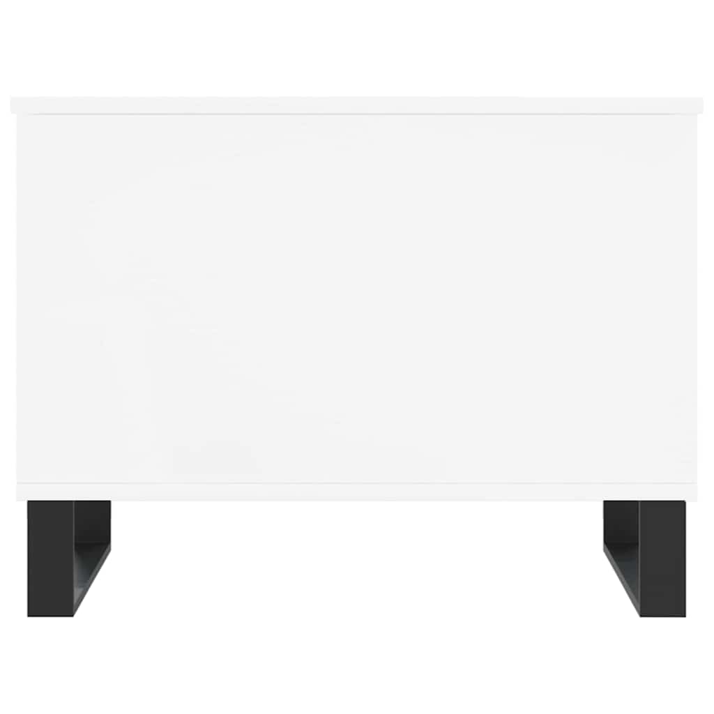 Salongbord hvit 60x44,5x45 cm konstruert tre