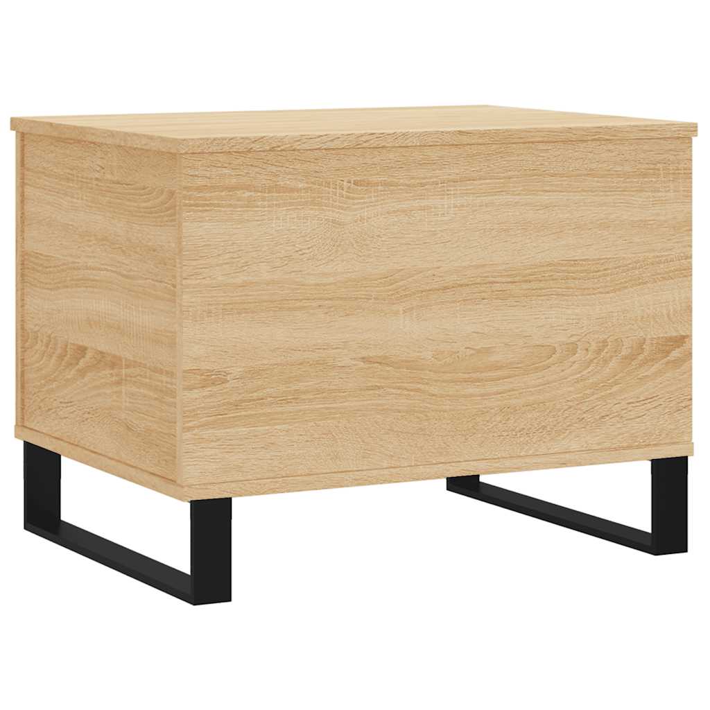 Salongbord sonoma eik 60x44,5x45 cm konstruert tre