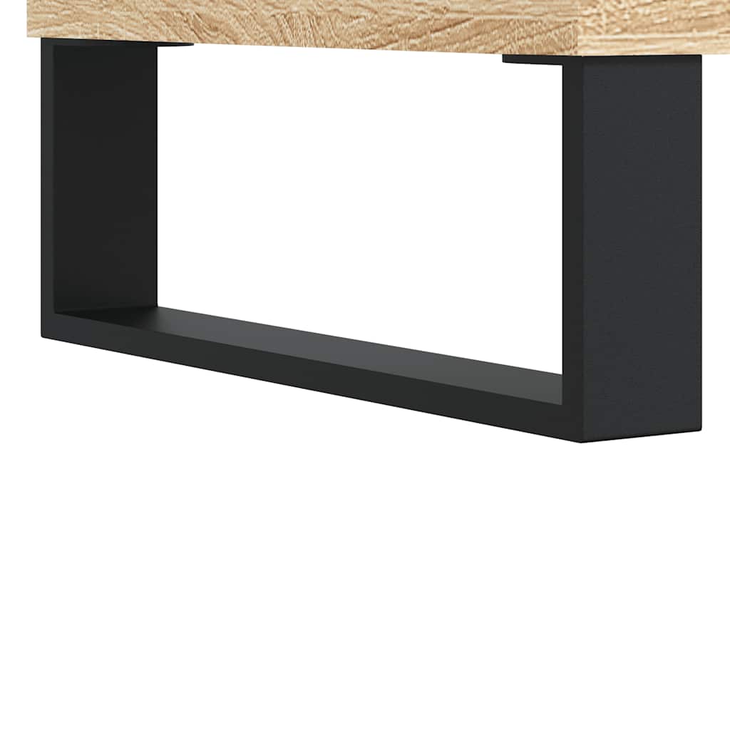 Salongbord sonoma eik 60x44,5x45 cm konstruert tre