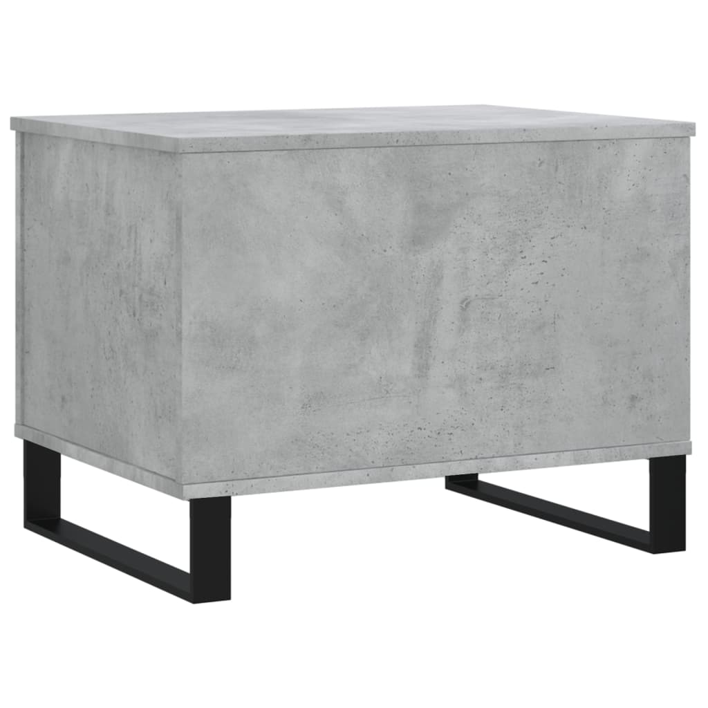 Salongbord betonggrå 60x44,5x45 cm konstruert tre