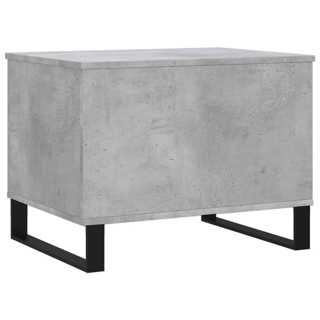 Salongbord betonggrå 60x44,5x45 cm konstruert tre