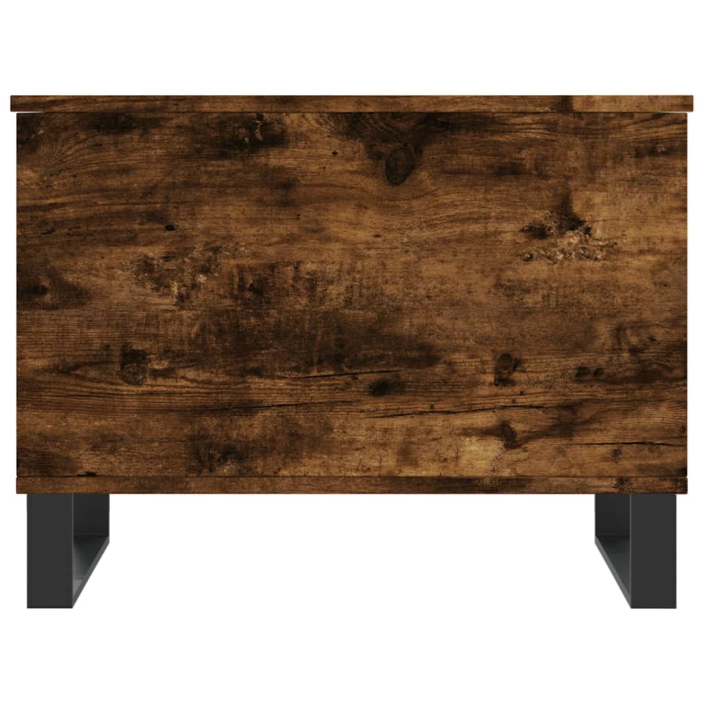 Salongbord røkt eik 60x44,5x45 cm konstruert tre