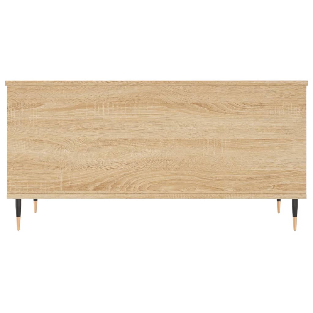 Salongbord sonoma eik 90x44,5x45 cm konstruert tre vidaXL