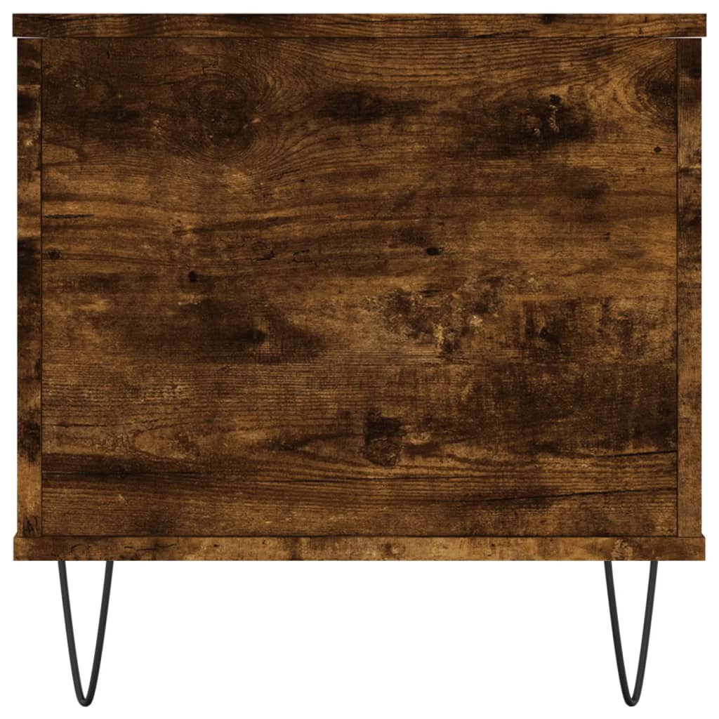 Salongbord røkt eik 90x44,5x45 cm konstruert tre