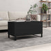 Salongbord svart 90x44,5x45 cm konstruert tre