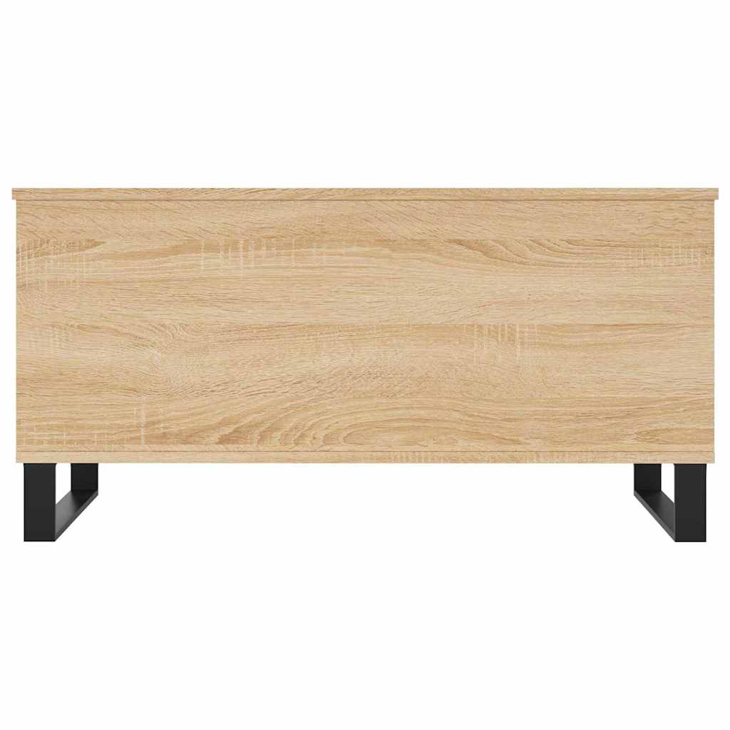 Salongbord sonoma eik 90x44,5x45 cm konstruert tre
