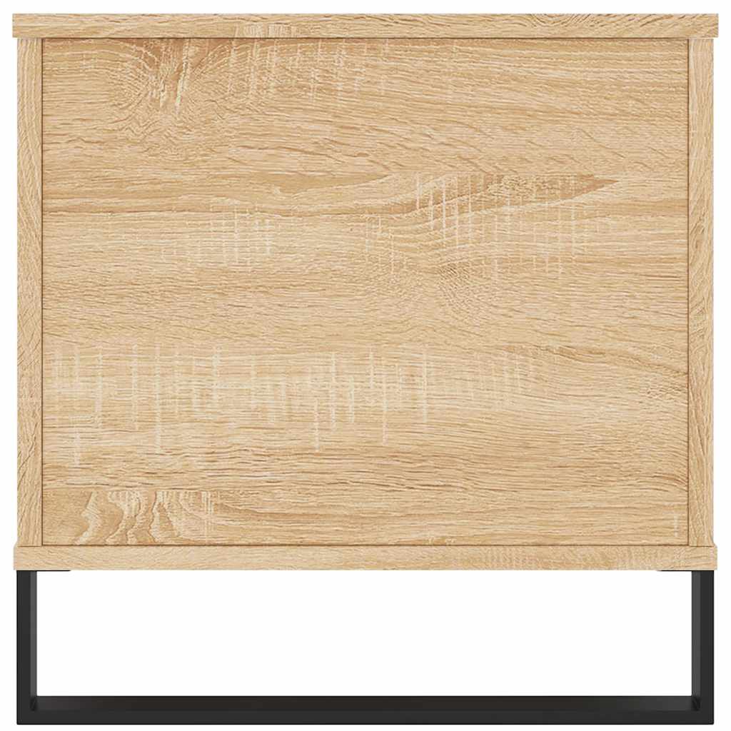 Salongbord sonoma eik 90x44,5x45 cm konstruert tre
