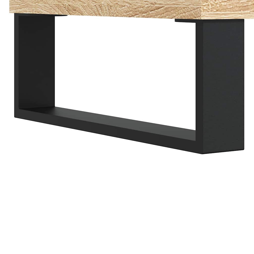 Salongbord sonoma eik 90x44,5x45 cm konstruert tre