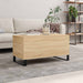 Salongbord sonoma eik 90x44,5x45 cm konstruert tre