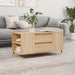 Salongbord sonoma eik 102x44,5x50 cm konstruert tre