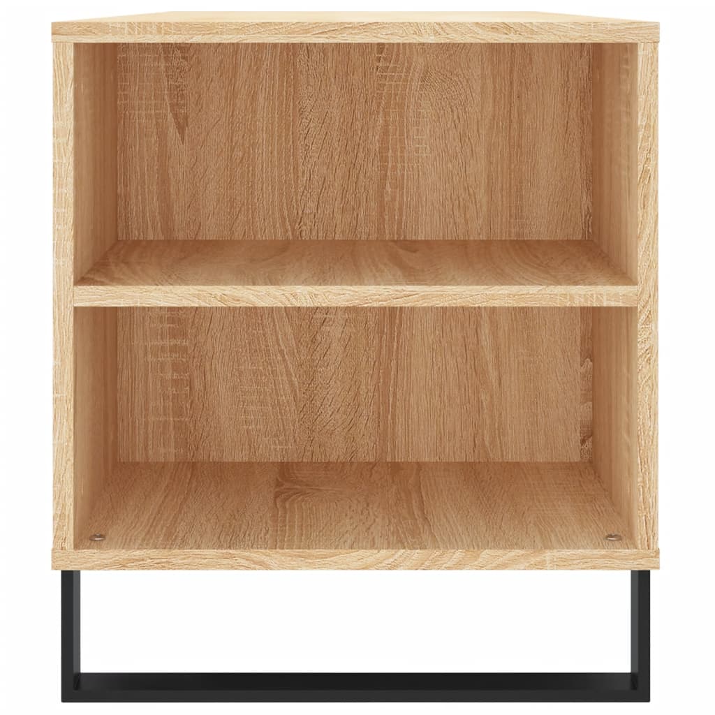 Salongbord sonoma eik 102x44,5x50 cm konstruert tre
