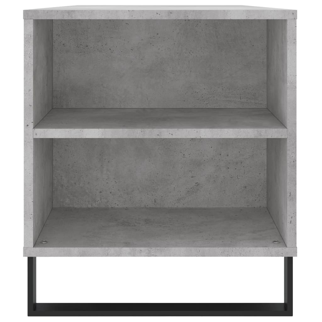 Salongbord betonggrå 102x44,5x50 cm konstruert tre
