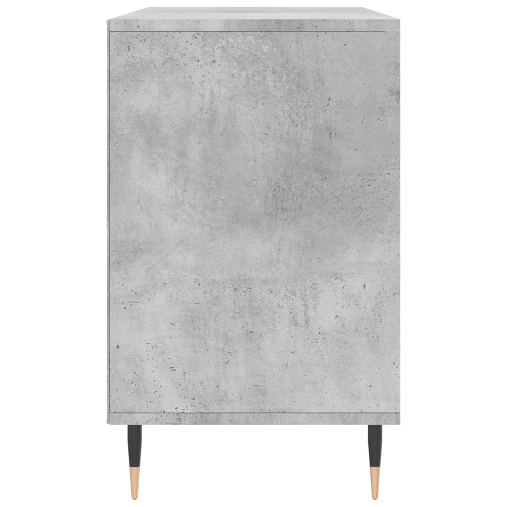 Skoskap betonggrå 102x36x60 cm konstruert tre