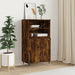 Highboard røkt eik 60x36x110 cm konstruert tre