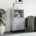 Highboard betonggrå 60x36x110 cm konstruert tre
