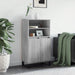 Highboard grå sonoma 60x36x110 cm konstruert tre
