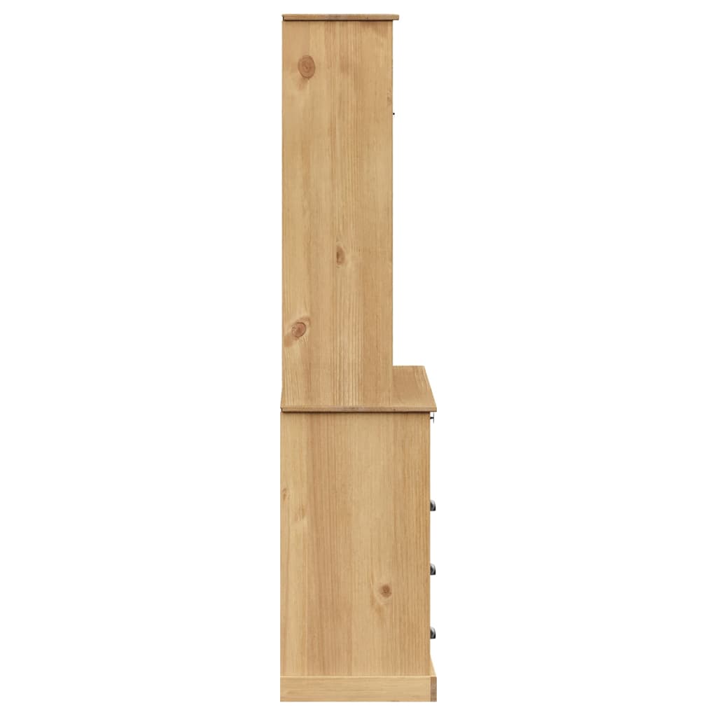 Highboard VIGO 80x40x176 cm heltre furu vidaXL