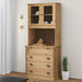 Highboard VIGO 80x40x176 cm heltre furu vidaXL