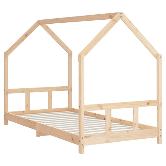 Barnesengeramme 90x200 cm heltre furu