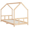Barnesengeramme 90x200 cm heltre furu