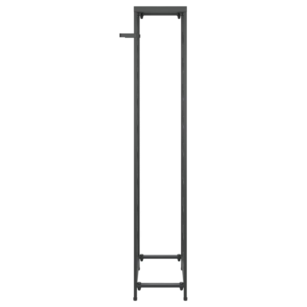 Vinstativ for 27 flasker svart 34x18x100 cm smijern