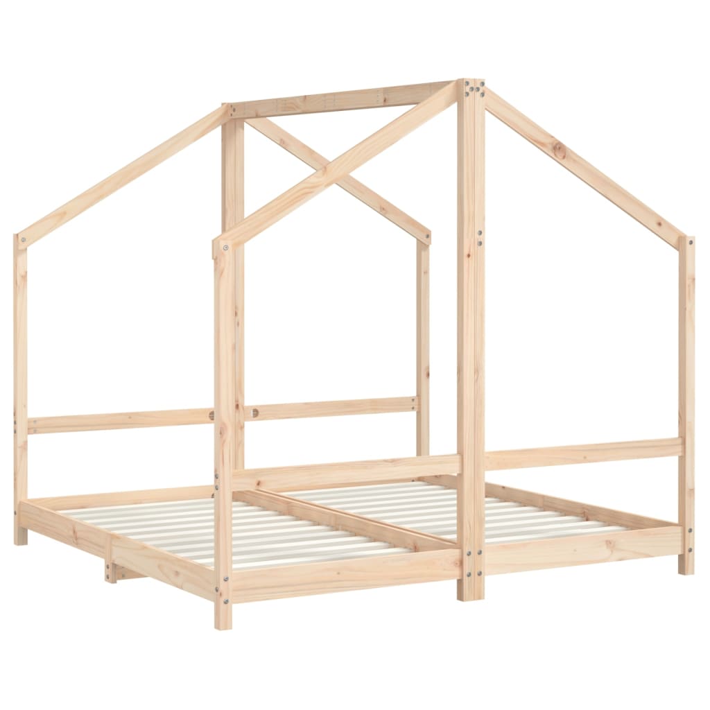 Barnesengeramme 2x(80x160) cm heltre furu