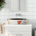 Benkeservant flerfarget oval 59x40x15 cm keramikk