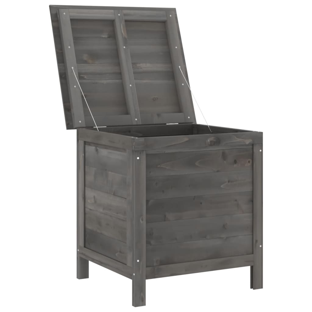 Putekasse antrasitt 50x49x56,5 cm heltre gran