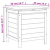 Putekasse antrasitt 50x49x56,5 cm heltre gran