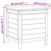Putekasse brun 50x49x56,5 cm heltre gran