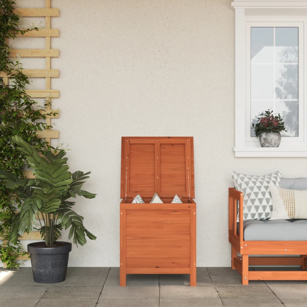 Putekasse brun 50x49x56,5 cm heltre gran