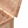 Putekasse 198,5x50x56,5 cm heltre gran