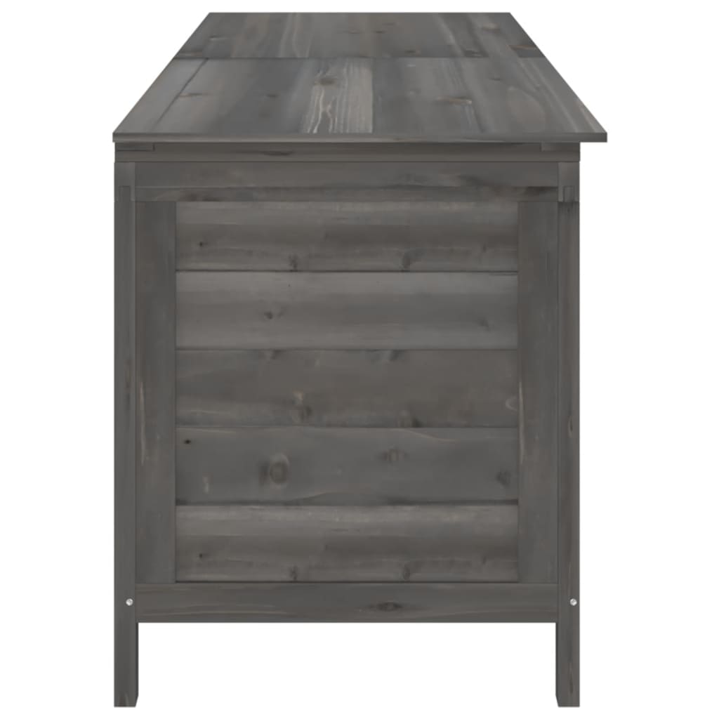Putekasse antrasitt 198,5x50x56,5 cm heltre gran