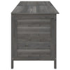 Putekasse antrasitt 198,5x50x56,5 cm heltre gran