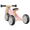 Balansesykkel for barn 2-i-1 rosa