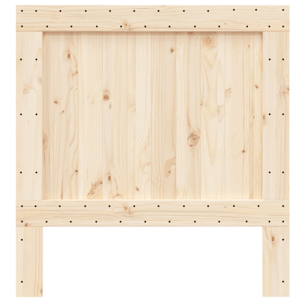 Sengegavl 100x104 cm heltre furu