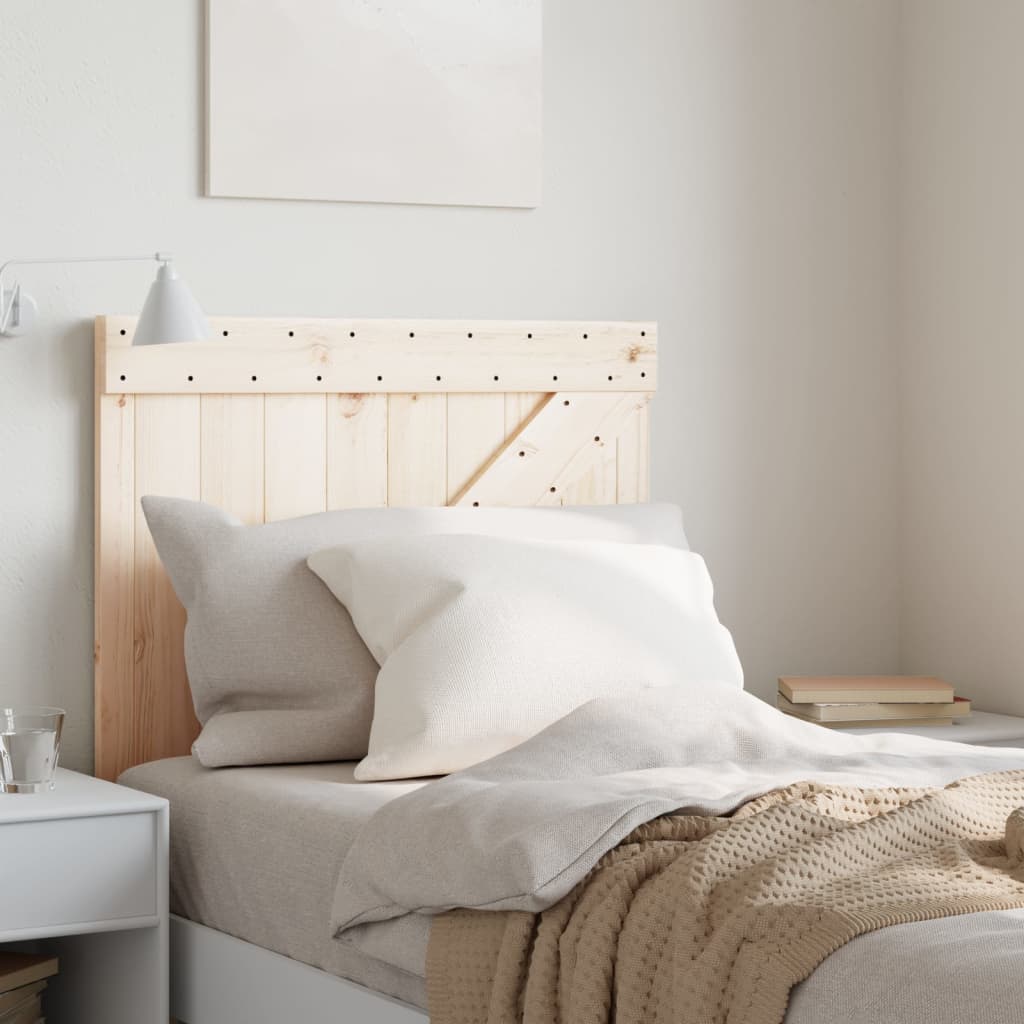 Sengegavl 80x104 cm heltre furu