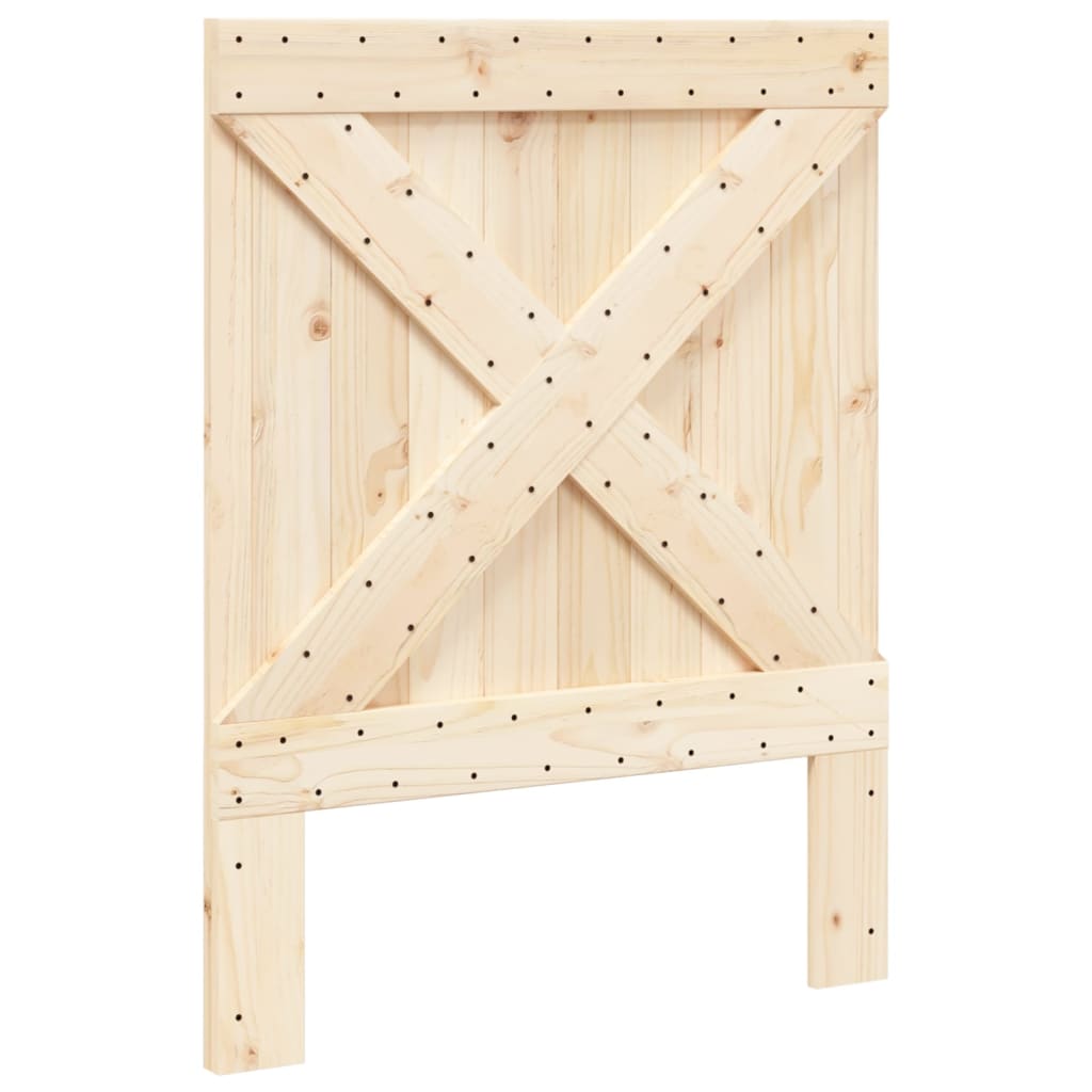 Sengegavl 80x104 cm heltre furu