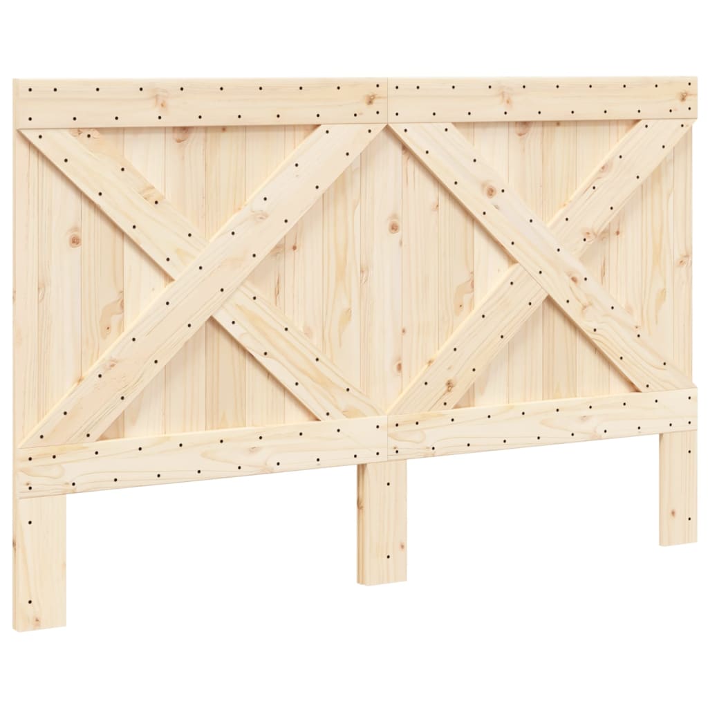 Sengegavl 160x104 cm heltre furu