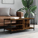 Salongbord røkt eik 100x50x45 cm konstruert tre