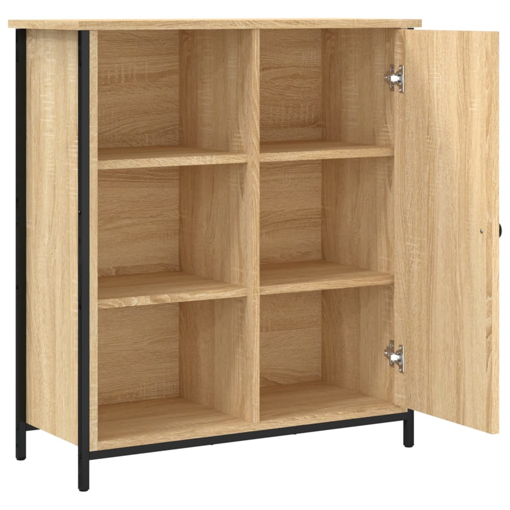 Skjenk sonoma eik 70x30x80 cm konstruert tre