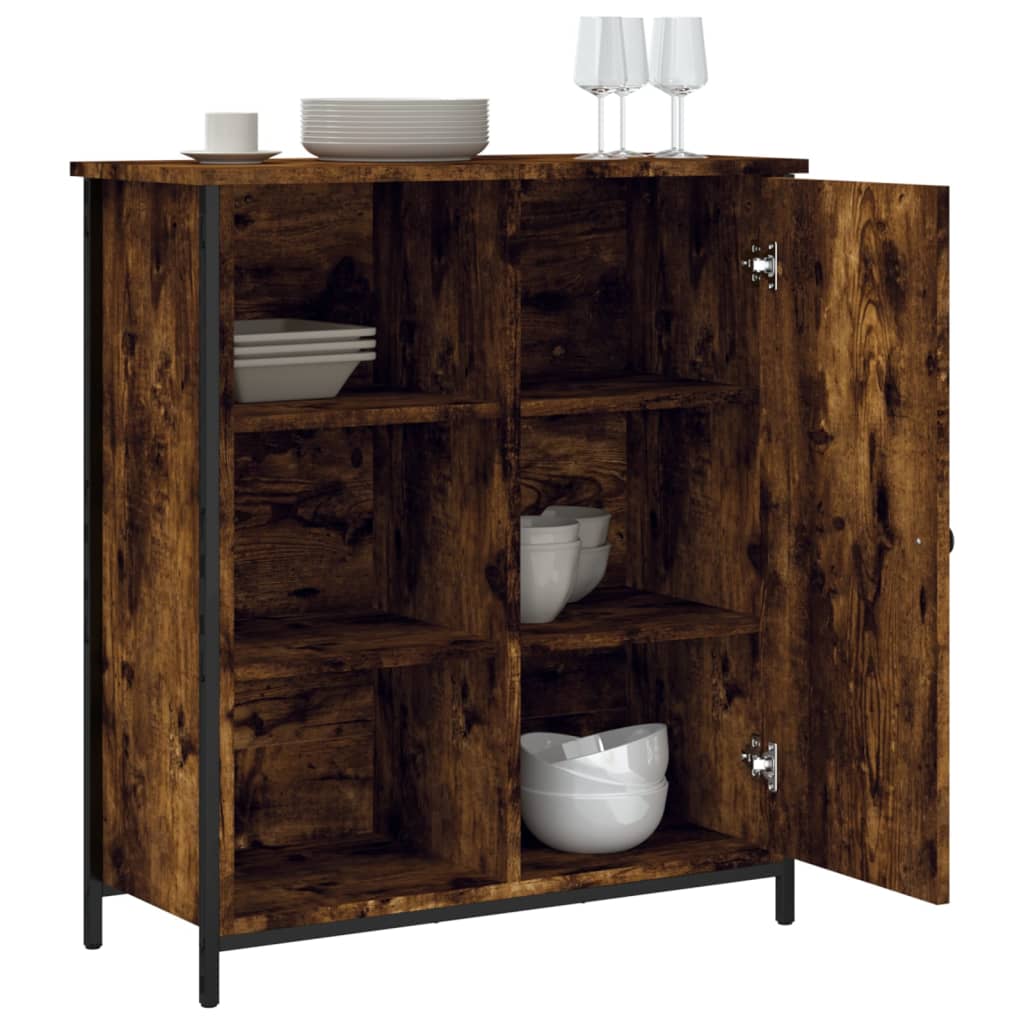Skjenk røkt eik 70x30x80 cm konstruert tre
