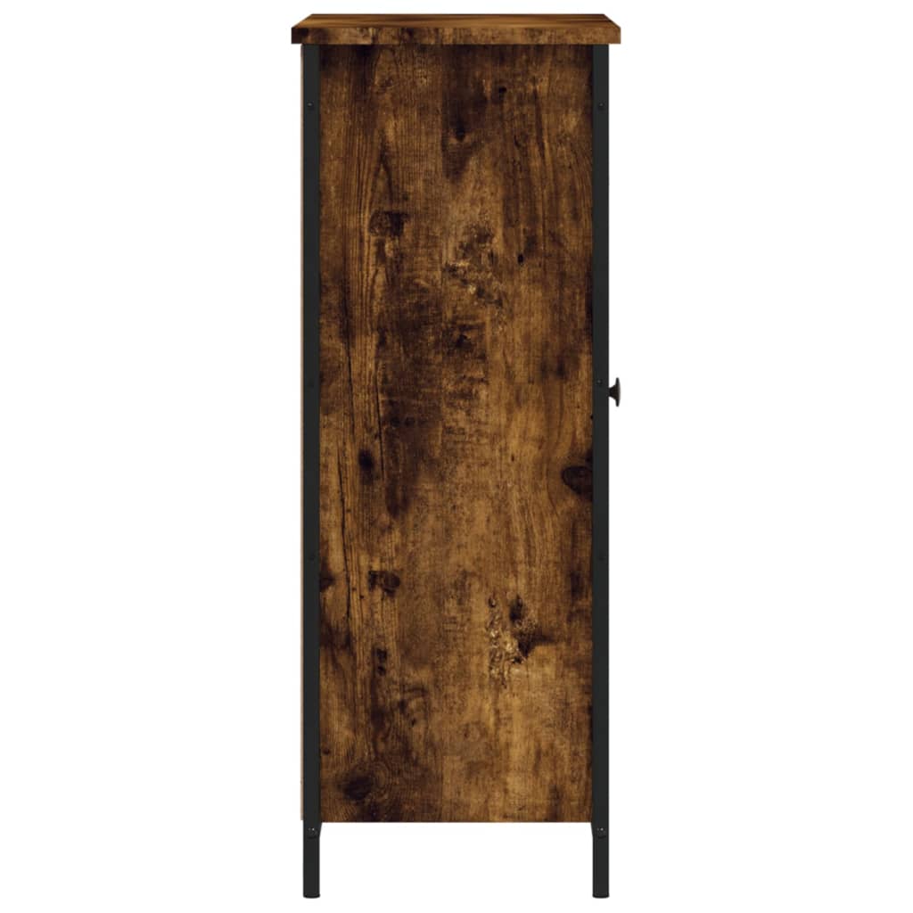Skjenk røkt eik 70x30x80 cm konstruert tre